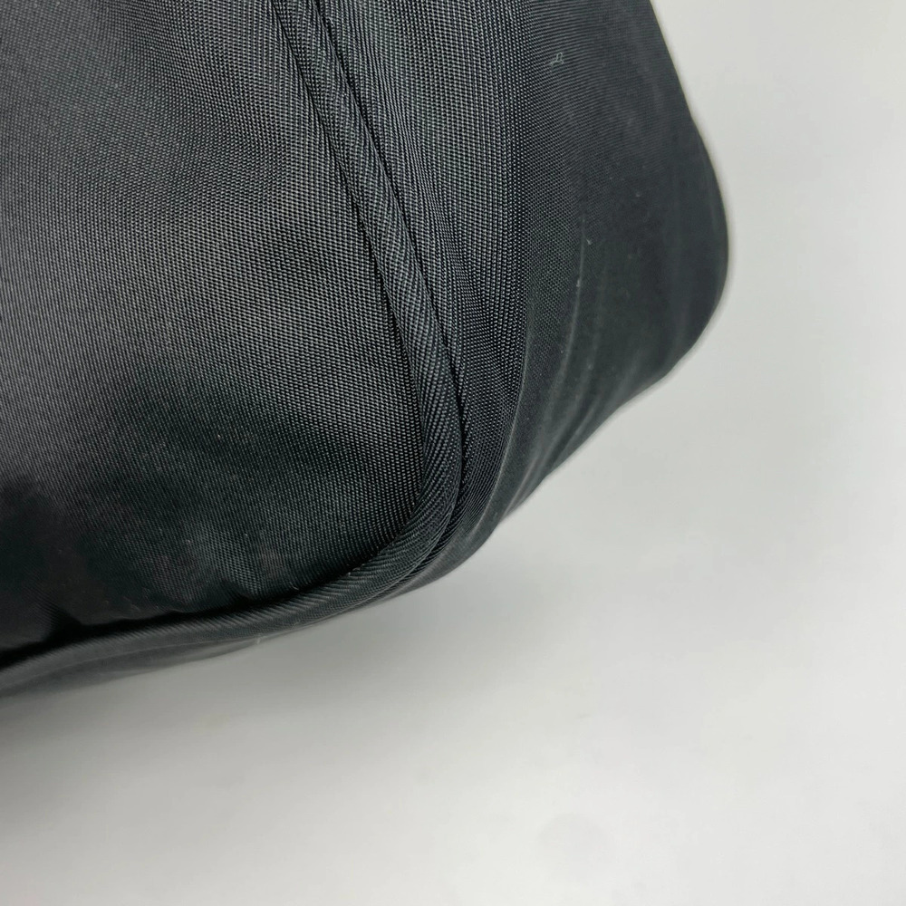 Prada Logo Plate Shoulder Bag Crossbody Nero Black - Picture 3 of 6